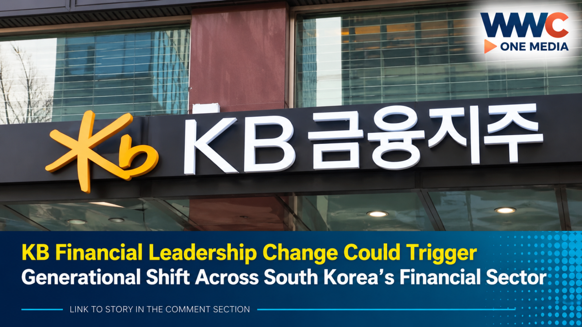 KB Financial Leadership Change Could Trigger Generational Shift Across South Korea’s Financial Sector