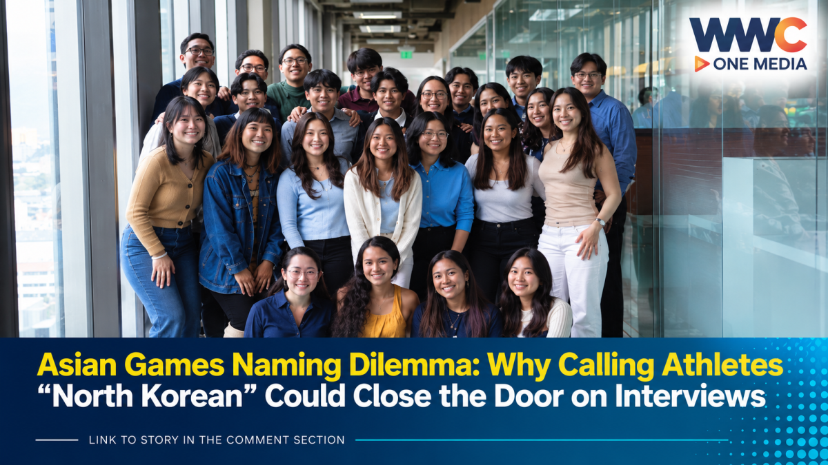 Asian Games Naming Dilemma: Why Calling Athletes “North Korean” Could Close the Door on Interviews