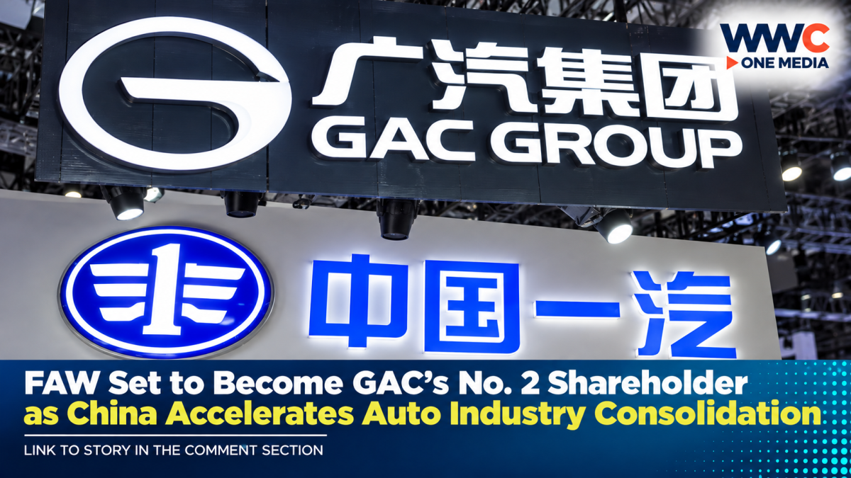 FAW Set to Become GAC’s No. 2 Shareholder as China Accelerates Auto Industry Consolidation