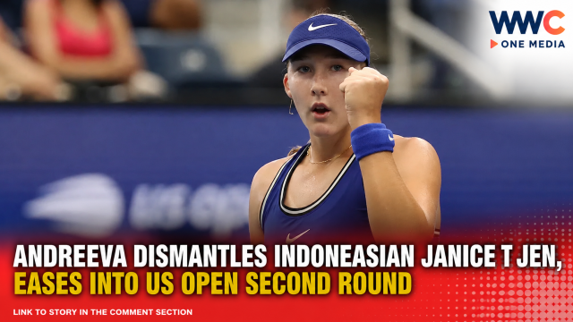 Andreeva Dominates Janice Tjen, Advances to US Open Second Round