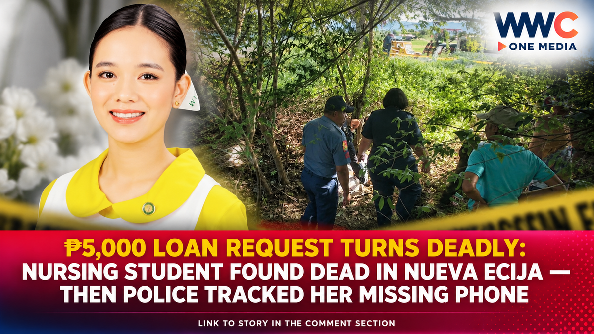 ₱5,000 Loan Request Turns Deadly: Nursing Student Found Dead in Nueva Ecija — Then Police Tracked Her Missing Phone