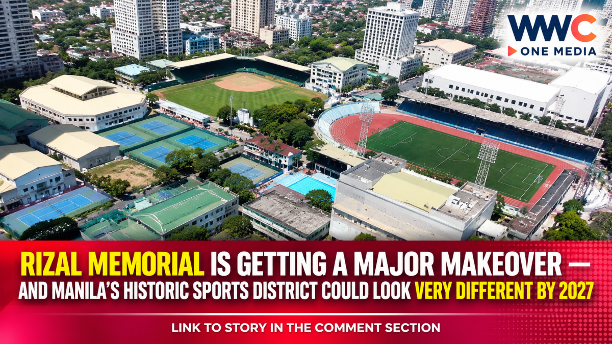 Rizal Memorial Is Getting a Major Makeover — And Manila’s Historic Sports District Could Look Very Different by 2027