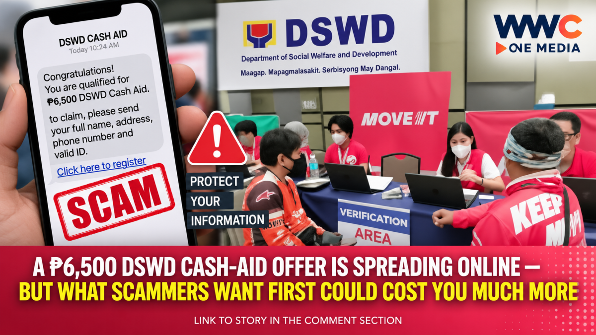 A ₱6,500 DSWD Cash-Aid Offer Is Spreading Online — But What Scammers Want First Could Cost You Much More