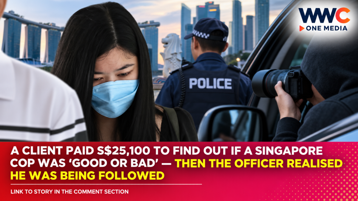 A Client Paid S$25,100 to Find Out if a Singapore Cop Was ‘Good or Bad’ — Then the Officer Realised He Was Being Followed