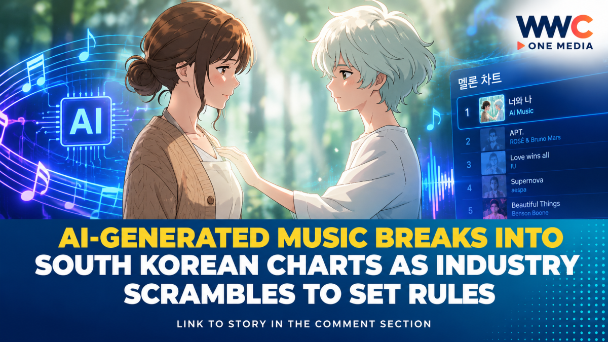 AI-Generated Music Breaks Into South Korean Charts as Industry Scrambles to Set Rules