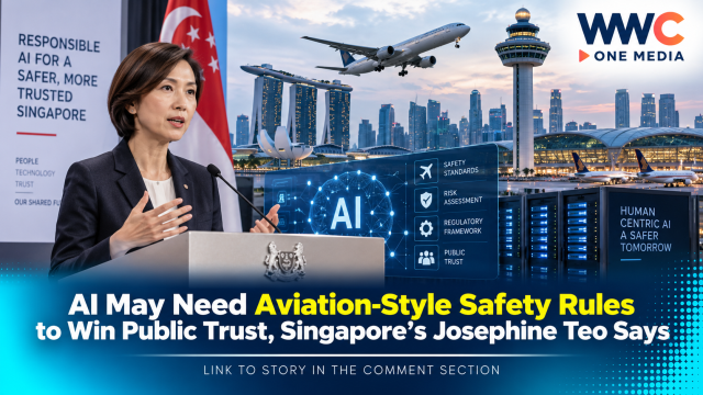 AI May Need Aviation-Style Safety Rules to Win Public Trust, Singapore’s Josephine Teo Says