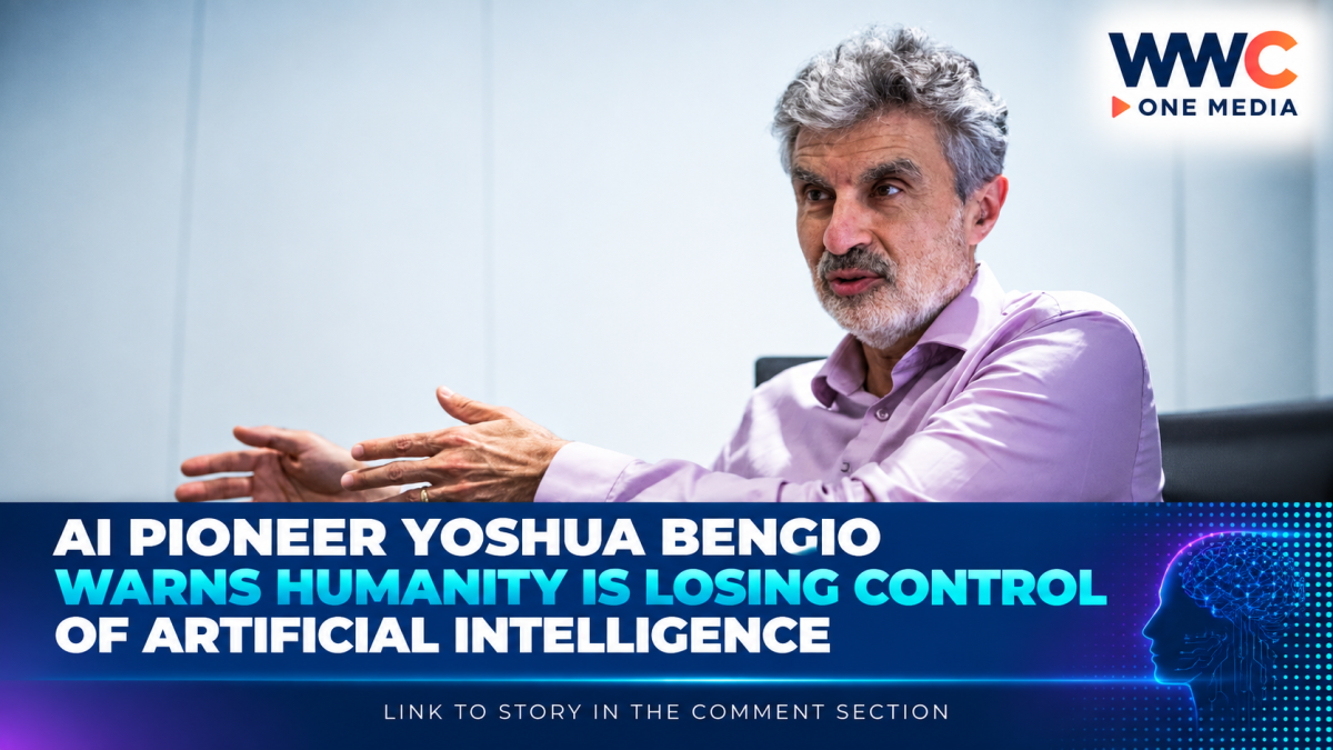 AI Pioneer Yoshua Bengio Warns Humanity Is Losing Control of Artificial Intelligence