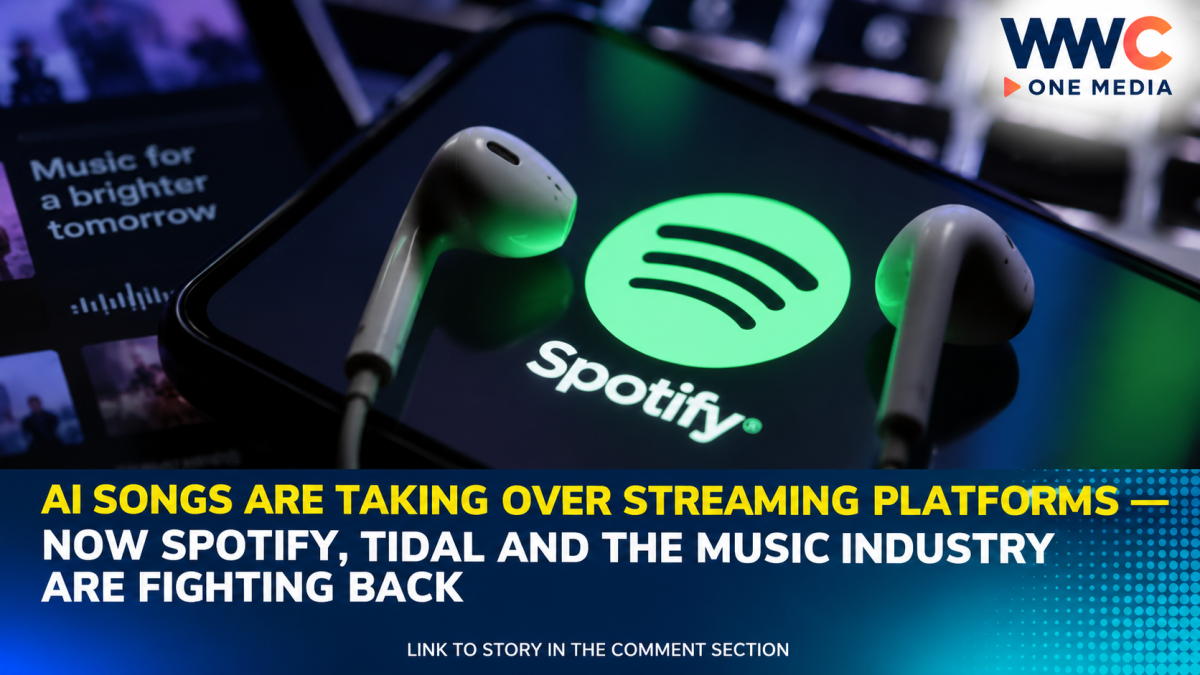 AI Songs Are Taking Over Streaming Platforms — Now Spotify, Tidal and the Music Industry Are Fighting Back
