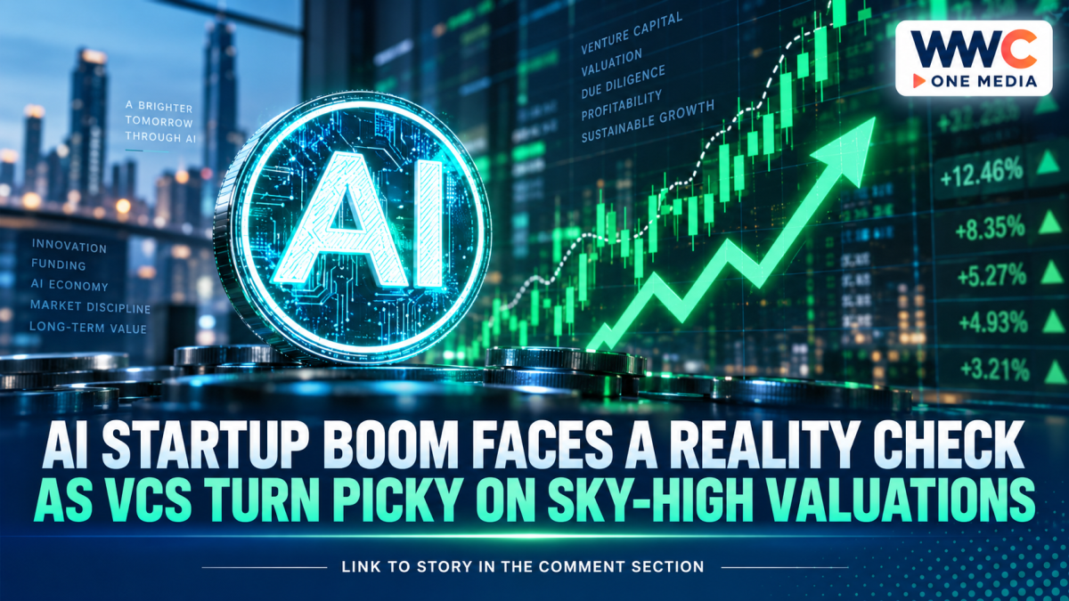 AI Startup Boom Faces a Reality Check as VCs Turn Picky on Sky-High Valuations