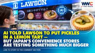 AI Told Lawson to Put Pickles in a Lemon Tart — But Japan’s Convenience Stores Are Testing Something Much Bigger