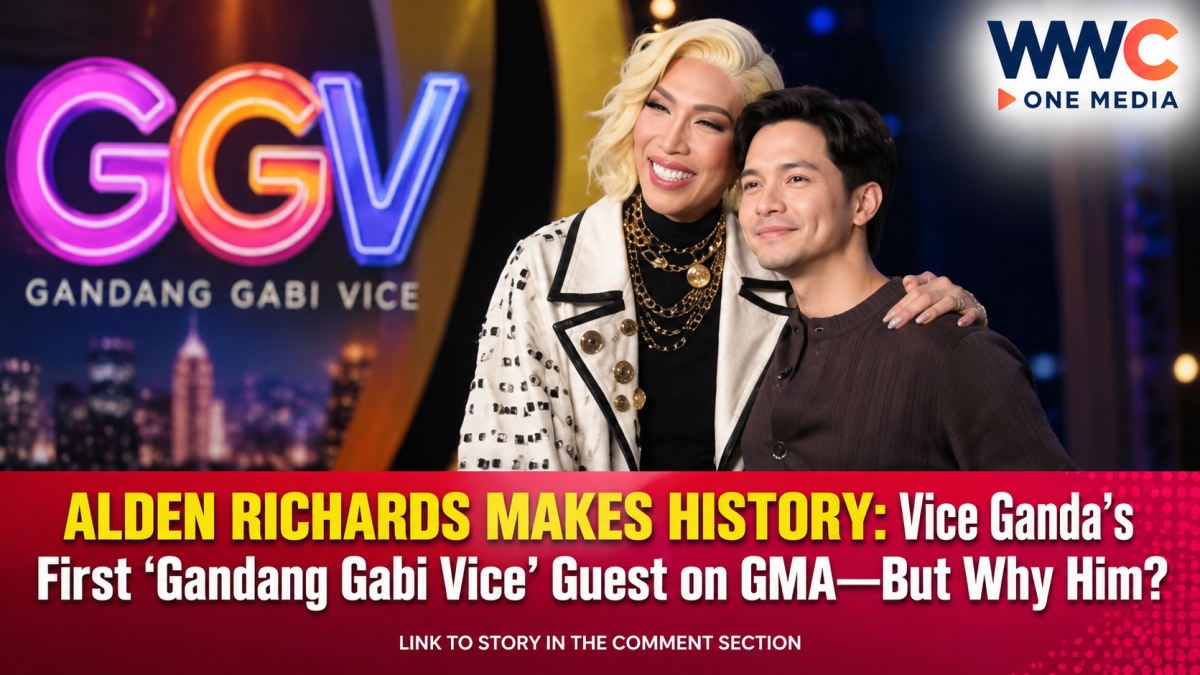 ALDEN RICHARDS MAKES HISTORY: Vice Ganda’s First ‘Gandang Gabi Vice’ Guest on GMA—But Why Him?