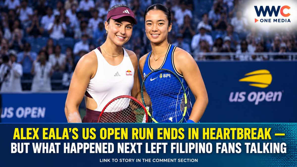 ALEX EALA’S US OPEN RUN ENDS IN HEARTBREAK — BUT WHAT HAPPENED NEXT LEFT FILIPINO FANS TALKING