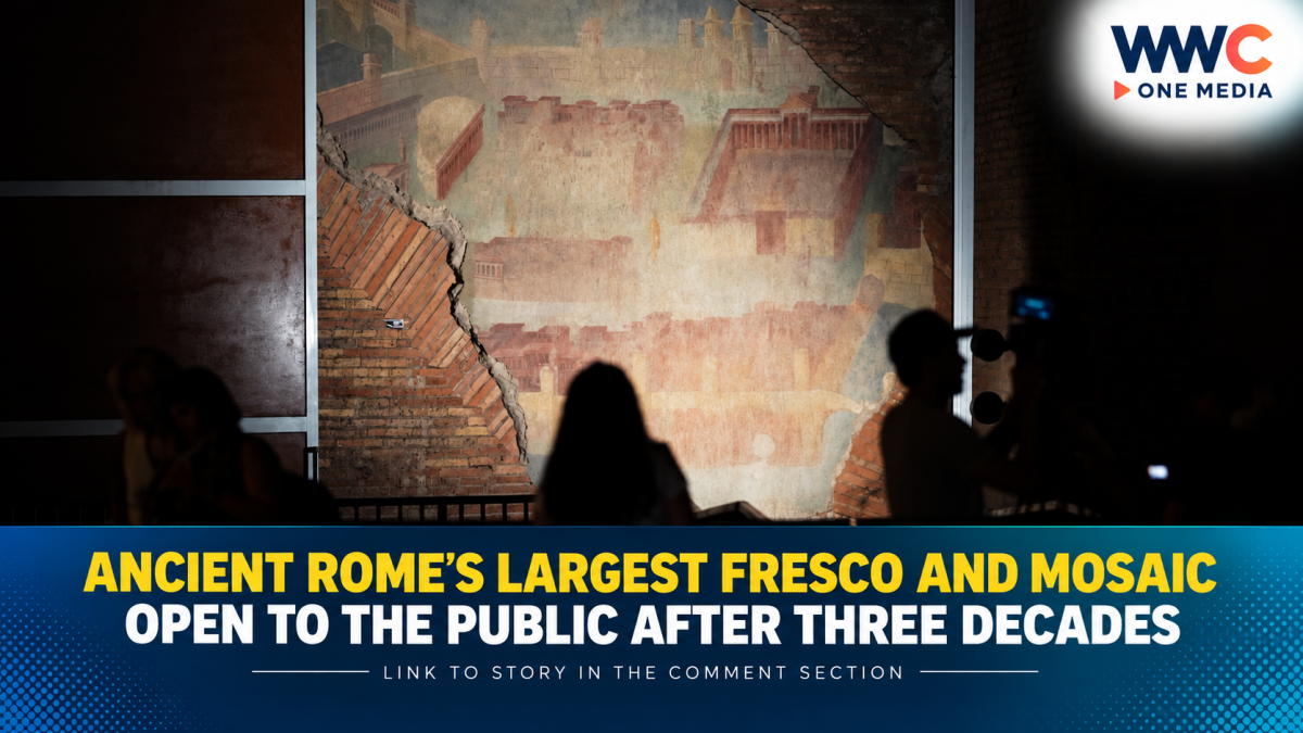 Ancient Rome’s Largest Fresco and Mosaic Open to the Public After Three Decades