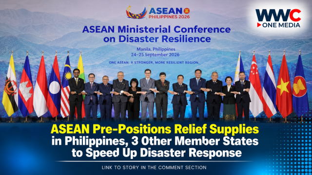 ASEAN Pre-Positions Relief Supplies in Philippines, 3 Other Member States to Speed Up Disaster Response