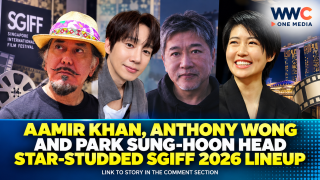Aamir Khan, Anthony Wong and Park Sung-hoon Head Star-Studded SGIFF 2026 Lineup