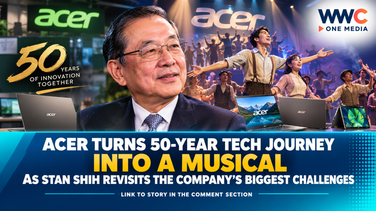 Acer Turns 50-Year Tech Journey Into a Musical as Stan Shih Revisits the Company’s Biggest Challenges