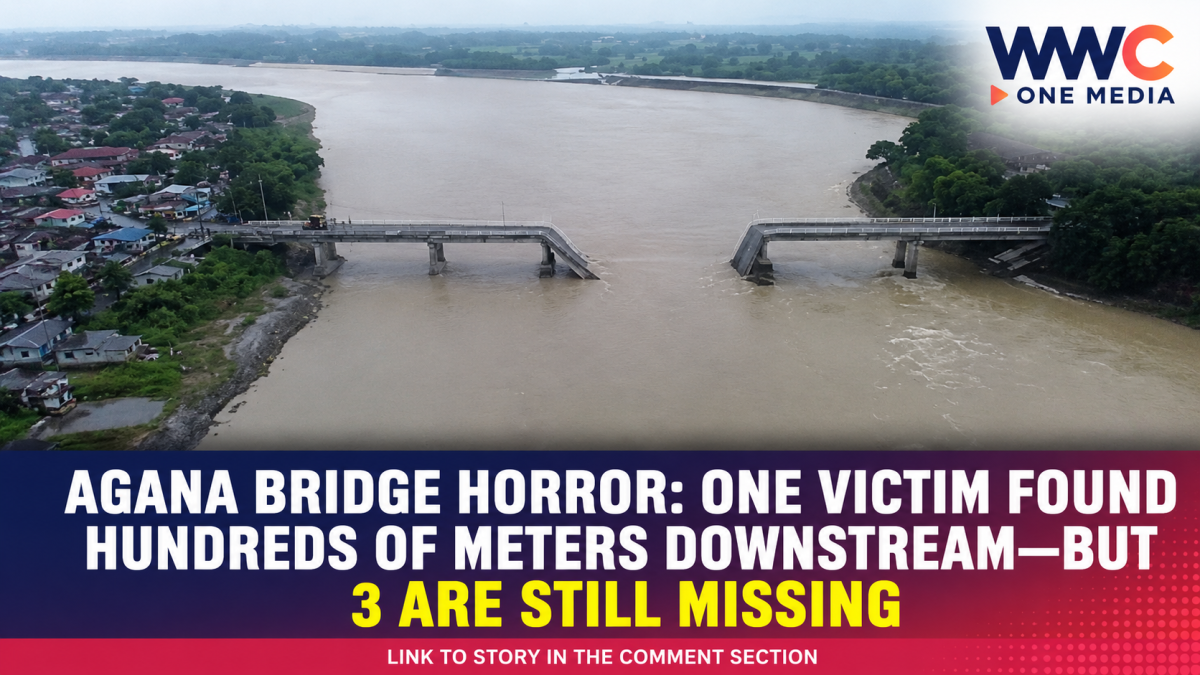 Agana Bridge Horror: One Victim Found Hundreds of Meters Downstream—But 3 Are Still Missing