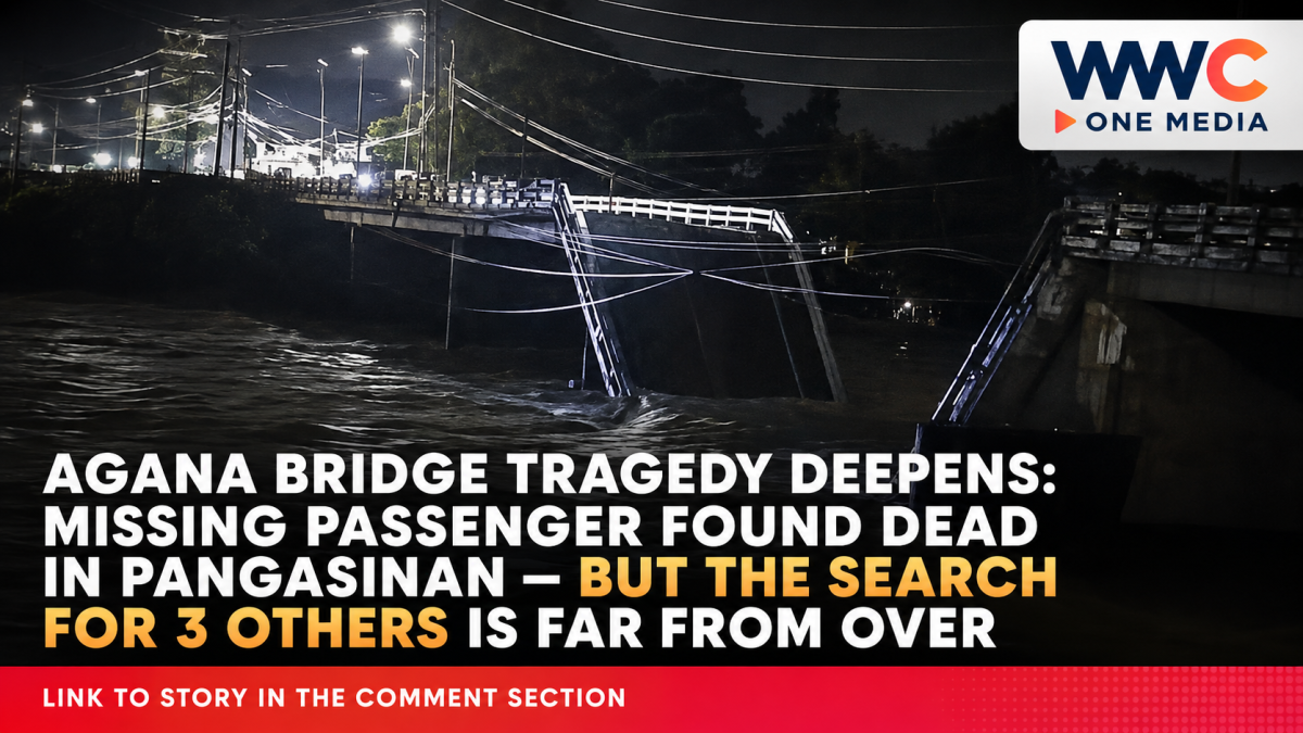 Agana Bridge Tragedy Deepens: Missing Passenger Found Dead in Pangasinan — But the Search for 3 Others Is Far From Over
