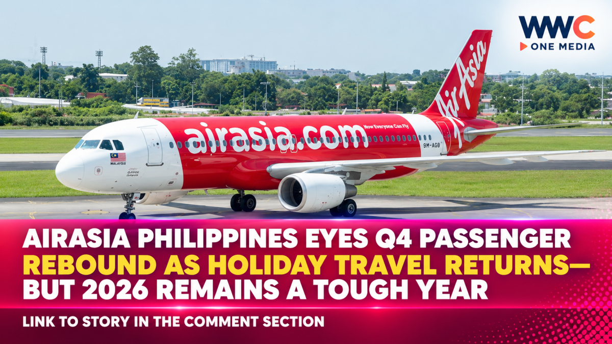AirAsia Philippines Eyes Q4 Passenger Rebound as Holiday Travel Returns—But 2026 Remains a Tough Year