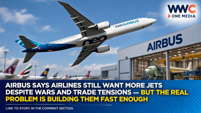 Airbus Says Airlines Still Want More Jets Despite Wars and Trade Tensions — But the Real Problem Is Building Them Fast Enough