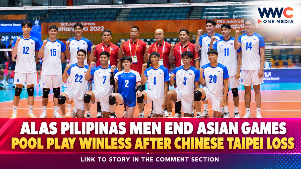 Alas Pilipinas Men End Asian Games Pool Play Winless After Chinese Taipei Loss