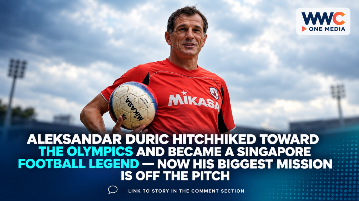Aleksandar Duric Hitchhiked Toward the Olympics and Became a Singapore Football Legend — Now His Biggest Mission Is Off the Pitch