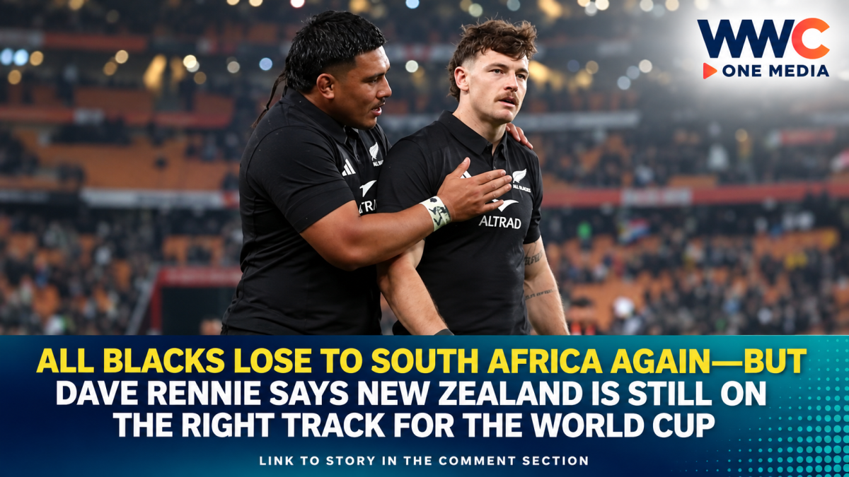 All Blacks Lose to South Africa Again—but Dave Rennie Says New Zealand Is Still on the Right Track for the World Cup