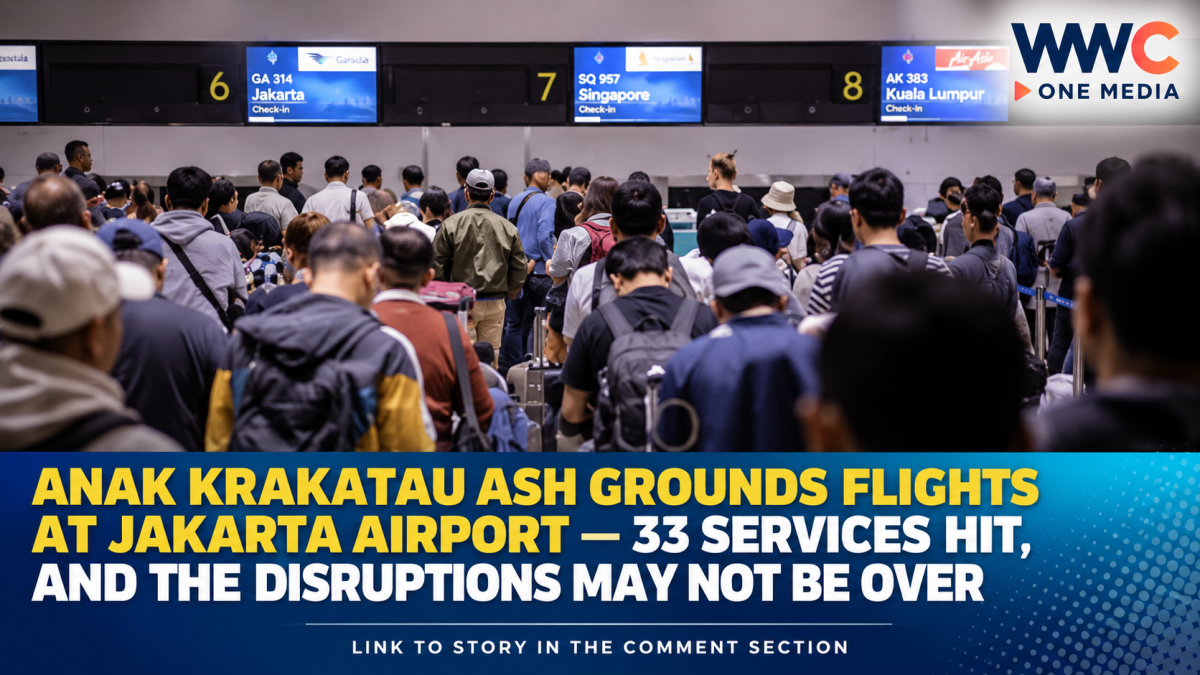 Anak Krakatau Ash Grounds Flights at Jakarta Airport — 33 Services Hit, and the Disruptions May Not Be Over