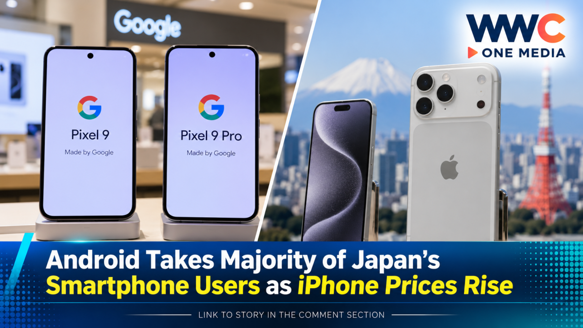 Android Takes Majority of Japan’s Smartphone Users as iPhone Prices Rise