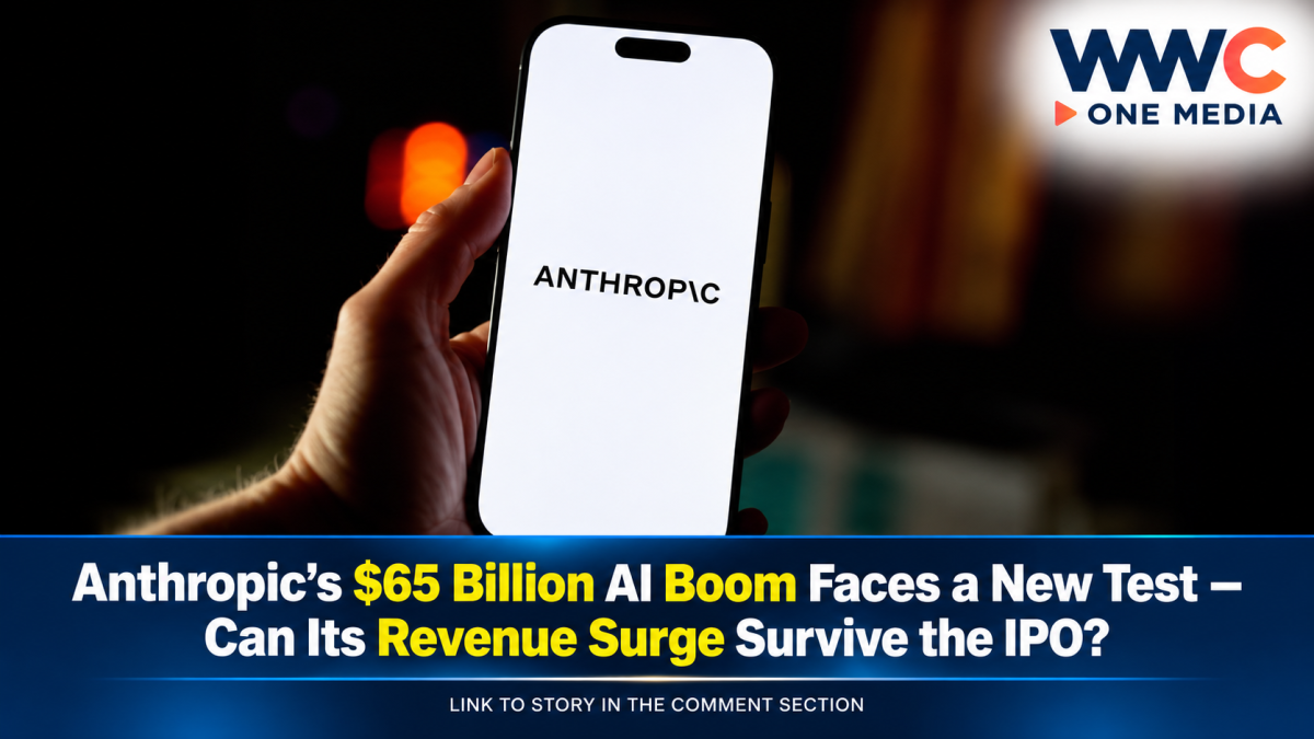 Anthropic’s $65 Billion AI Boom Faces a New Test — Can Its Revenue Surge Survive the IPO?