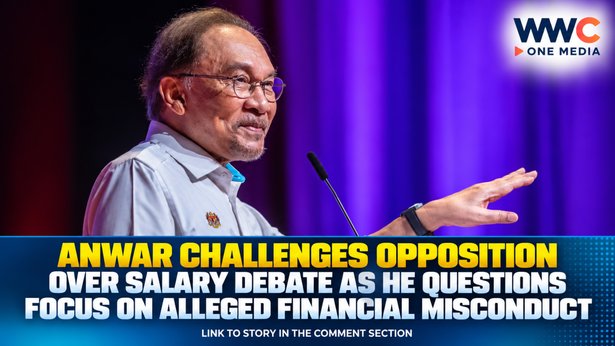 Anwar Challenges Opposition Over Salary Debate as He Questions Focus on Alleged Financial Misconduct