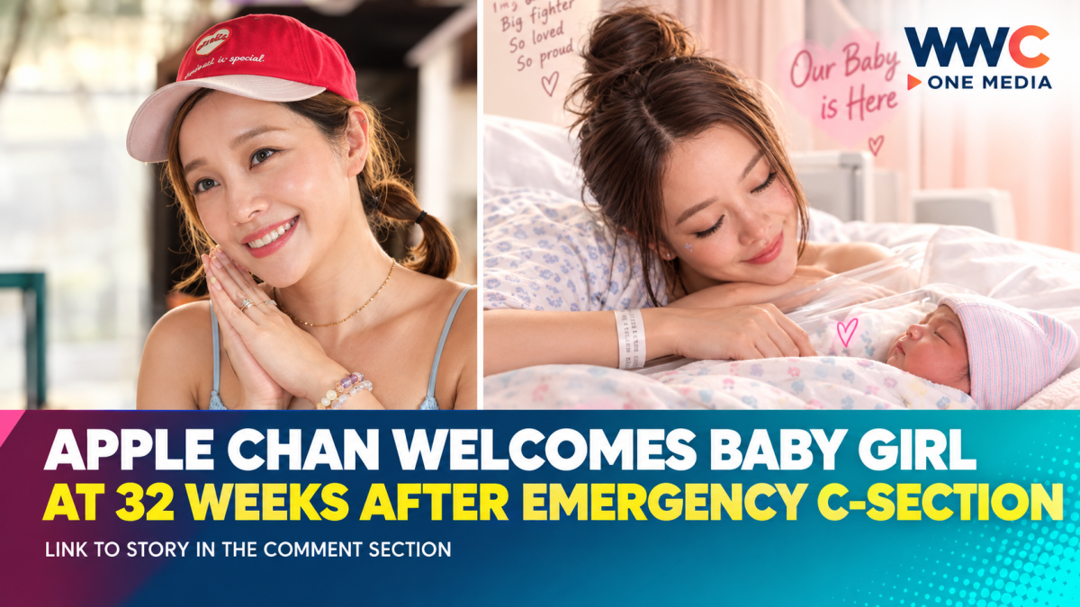 Apple Chan Welcomes Baby Girl at 32 Weeks After Emergency C-Section