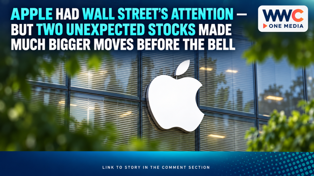 Apple Had Wall Street’s Attention — But Two Unexpected Stocks Made Much Bigger Moves Before the Bell