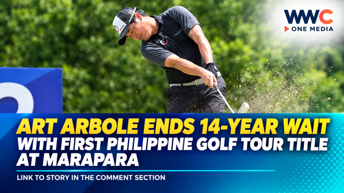Art Arbole Ends 14-Year Wait With First Philippine Golf Tour Title at Marapara