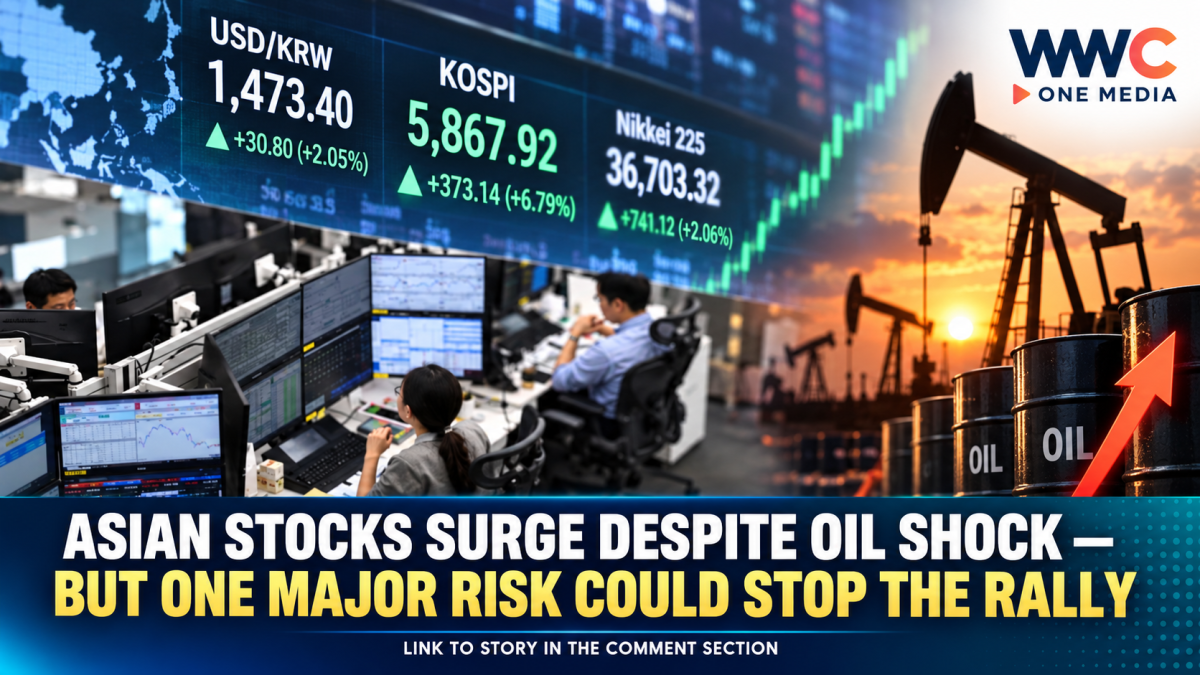 Asian Stocks Surge Despite Oil Shock — But One Major Risk Could Stop the Rally