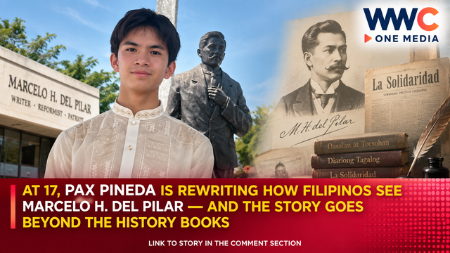 At 17, Pax Pineda Is Rewriting How Filipinos See Marcelo H. Del Pilar — And the Story Goes Beyond the History Books