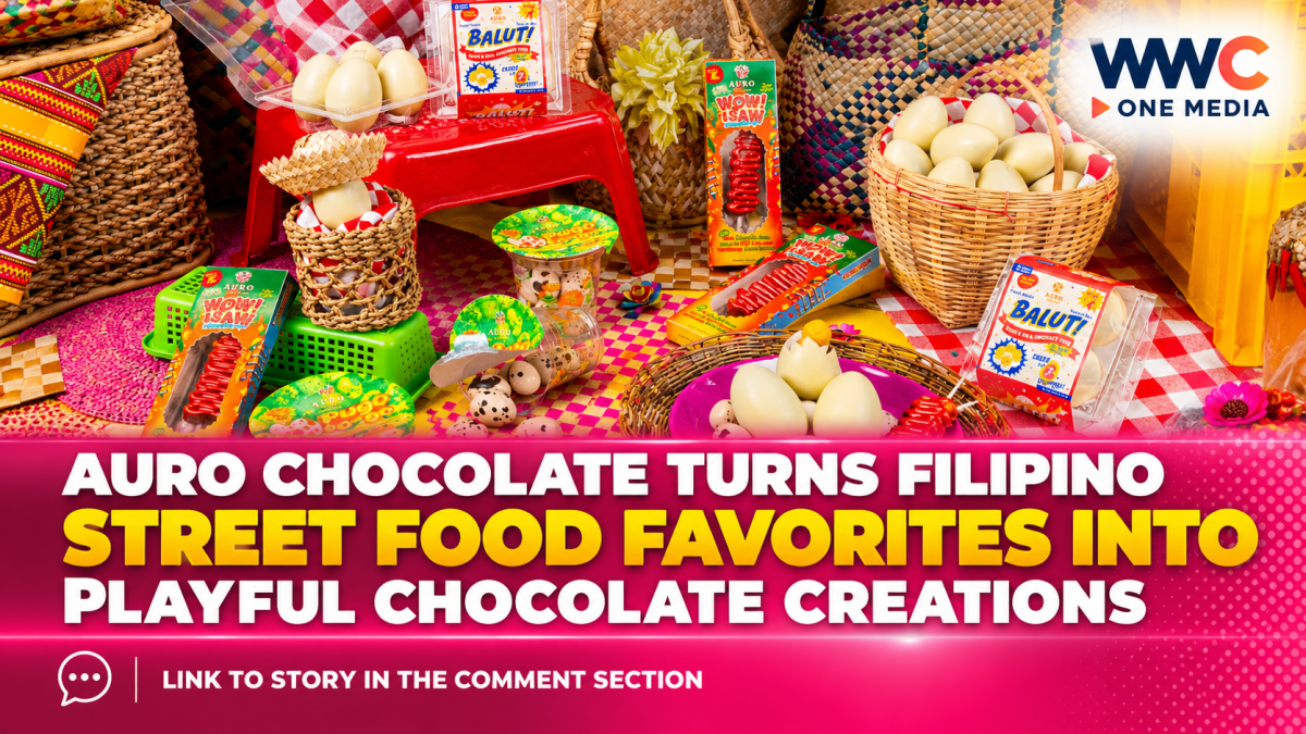 Auro Chocolate Turns Filipino Street Food Favorites Into Playful Chocolate Creations
