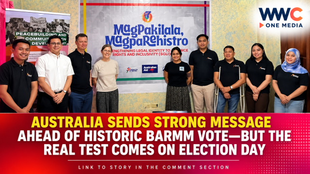 Australia Sends Strong Message Ahead of Historic BARMM Vote—But the Real Test Comes on Election Day