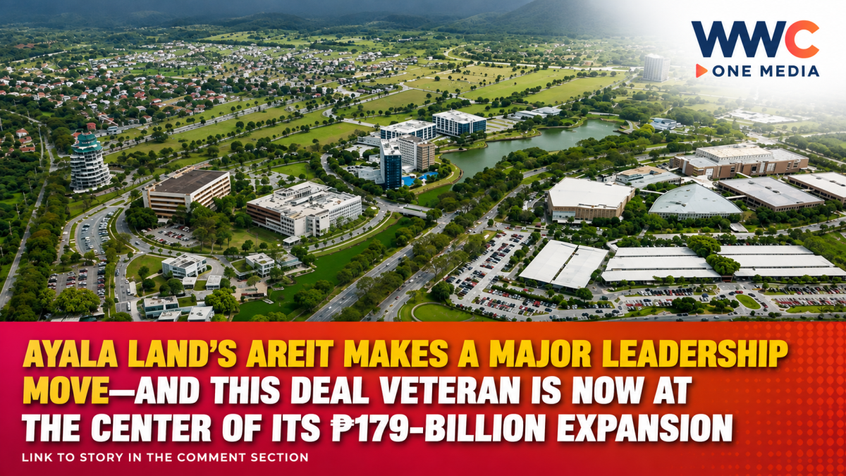 Ayala Land’s AREIT Makes a Major Leadership Move—And This Deal Veteran Is Now at the Center of Its ₱179-Billion Expansion