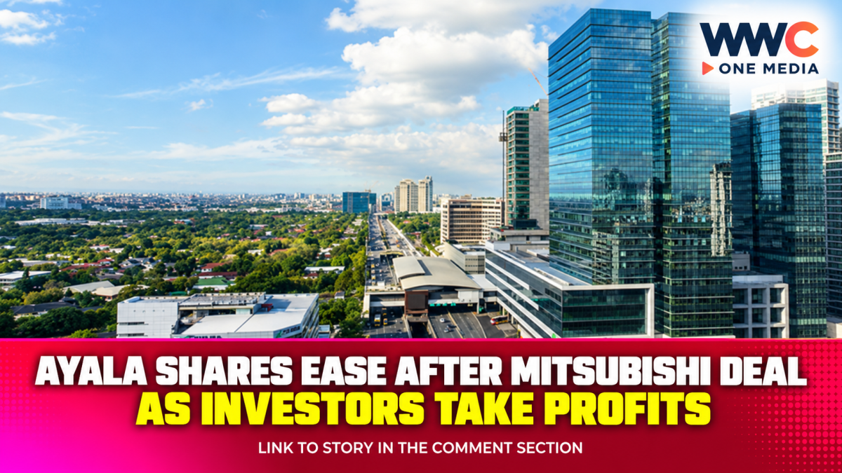 Ayala Shares Ease After Mitsubishi Deal as Investors Take Profits