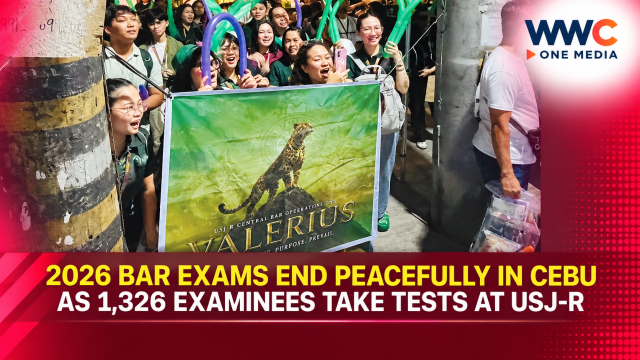 2026 Bar Exams End Peacefully in Cebu as 1,326 Examinees Take Tests at USJ-R