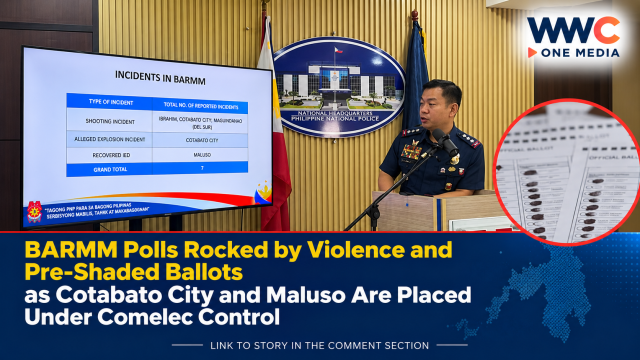 BARMM Polls Rocked by Violence and Pre-Shaded Ballots as Cotabato City and Maluso Are Placed Under Comelec Control