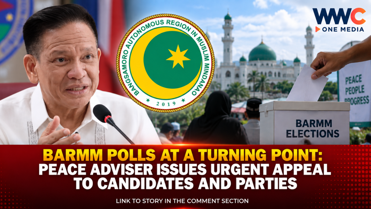 BARMM Polls at a Turning Point: Peace Adviser Issues Urgent Appeal to Candidates and Parties
