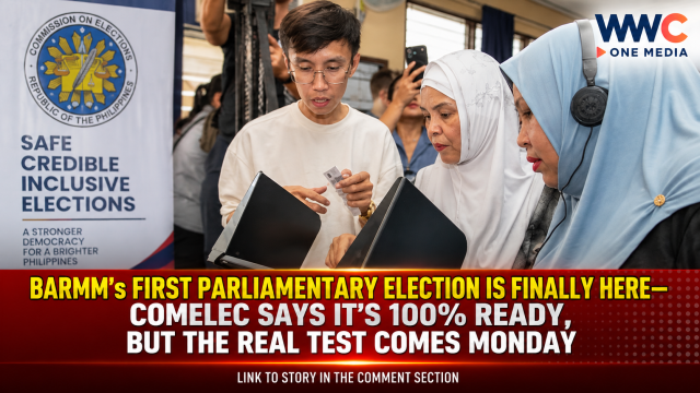 BARMM’s First Parliamentary Election Is Finally Here—Comelec Says It’s 100% Ready, But the Real Test Comes Monday