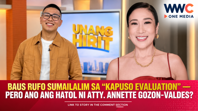 BAUS RUFO SUMAILALIM SA “KAPUSO EVALUATION” — Pero Ano Ang Hatol Ni Atty. Annette Gozon-Valdes?