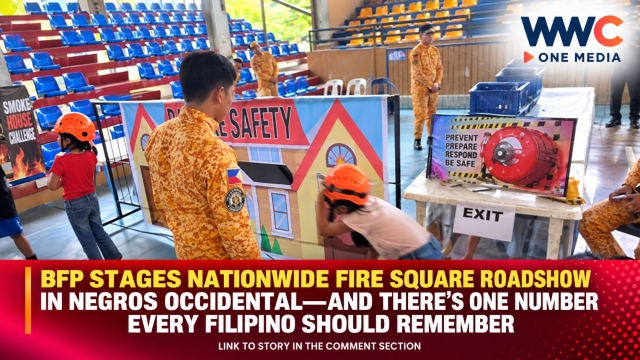 BFP Stages Nationwide Fire Square Roadshow in Negros Occidental—And There’s One Number Every Filipino Should Remember