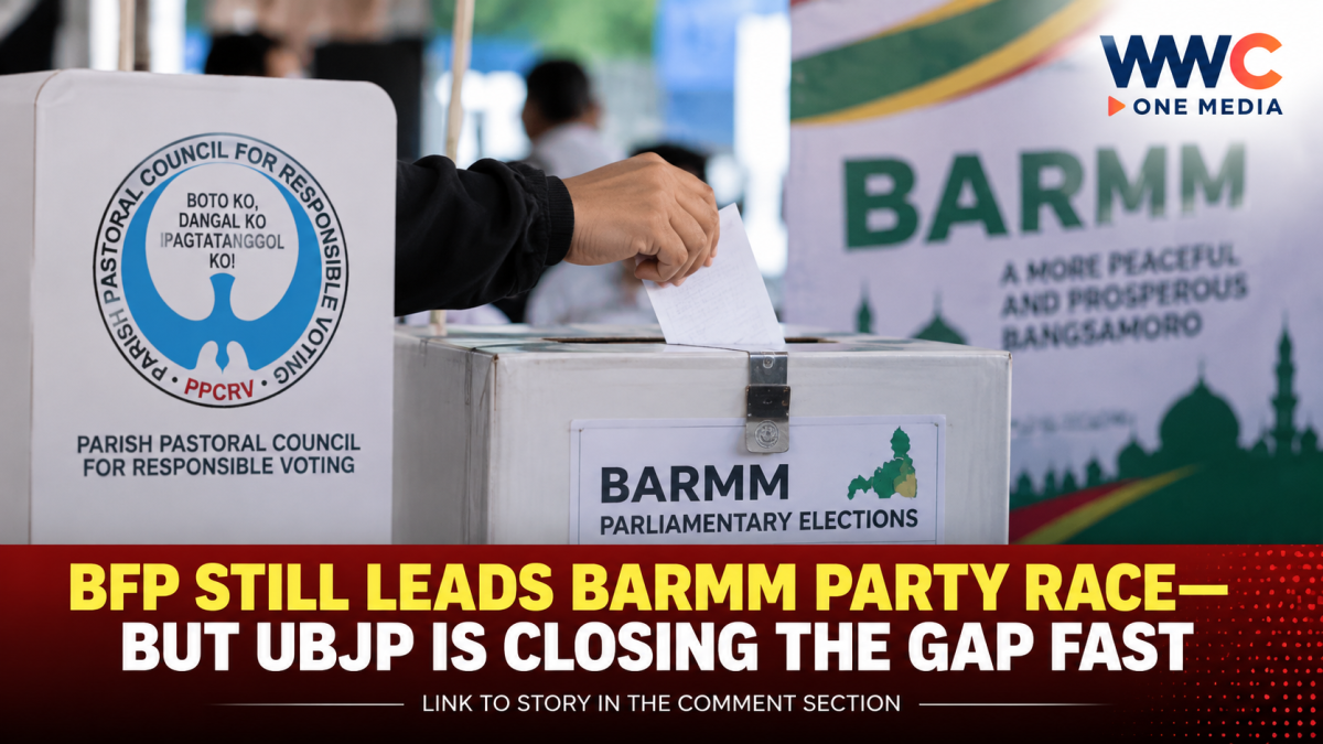 BFP Still Leads BARMM Party Race—But UBJP Is Closing the Gap Fast