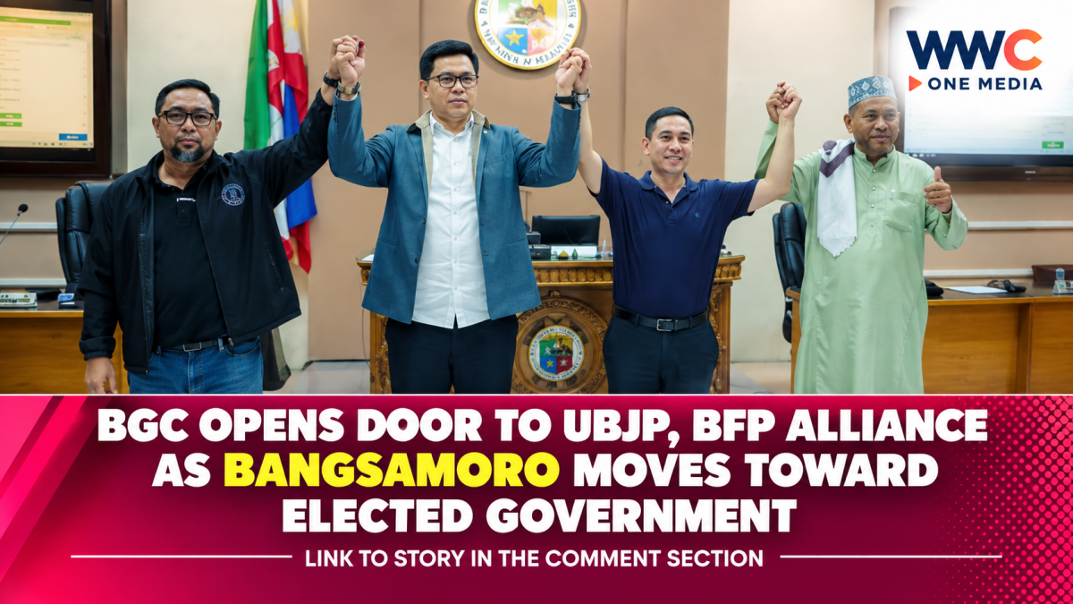 BGC Opens Door to UBJP, BFP Alliance as Bangsamoro Moves Toward Elected Government