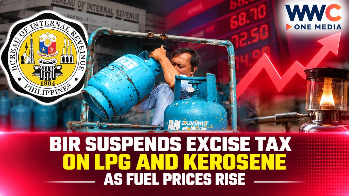 BIR Suspends Excise Tax on LPG and Kerosene as Fuel Prices Rise