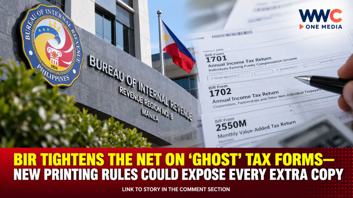 BIR Tightens the Net on ‘Ghost’ Tax Forms—New Printing Rules Could Expose Every Extra Copy